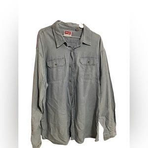 Wrangler snap down shirt
